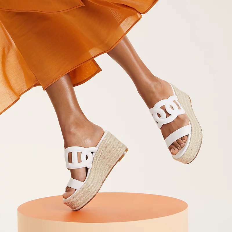 Hermès Ithea 30 espadrille - Image 5